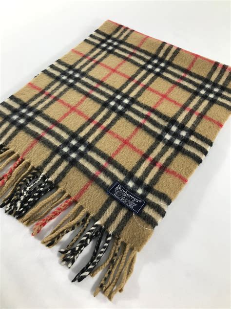 Burberry scarf 50 cashmere wool